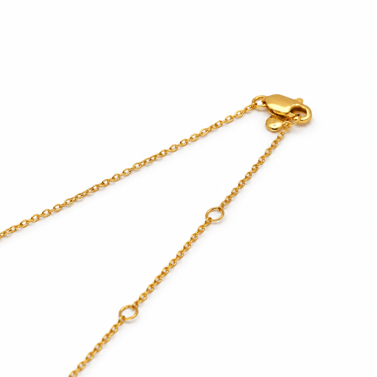 Elowen Pearl and Coin Necklace in 24K Gold Over 925 Silver by MOA - view 3