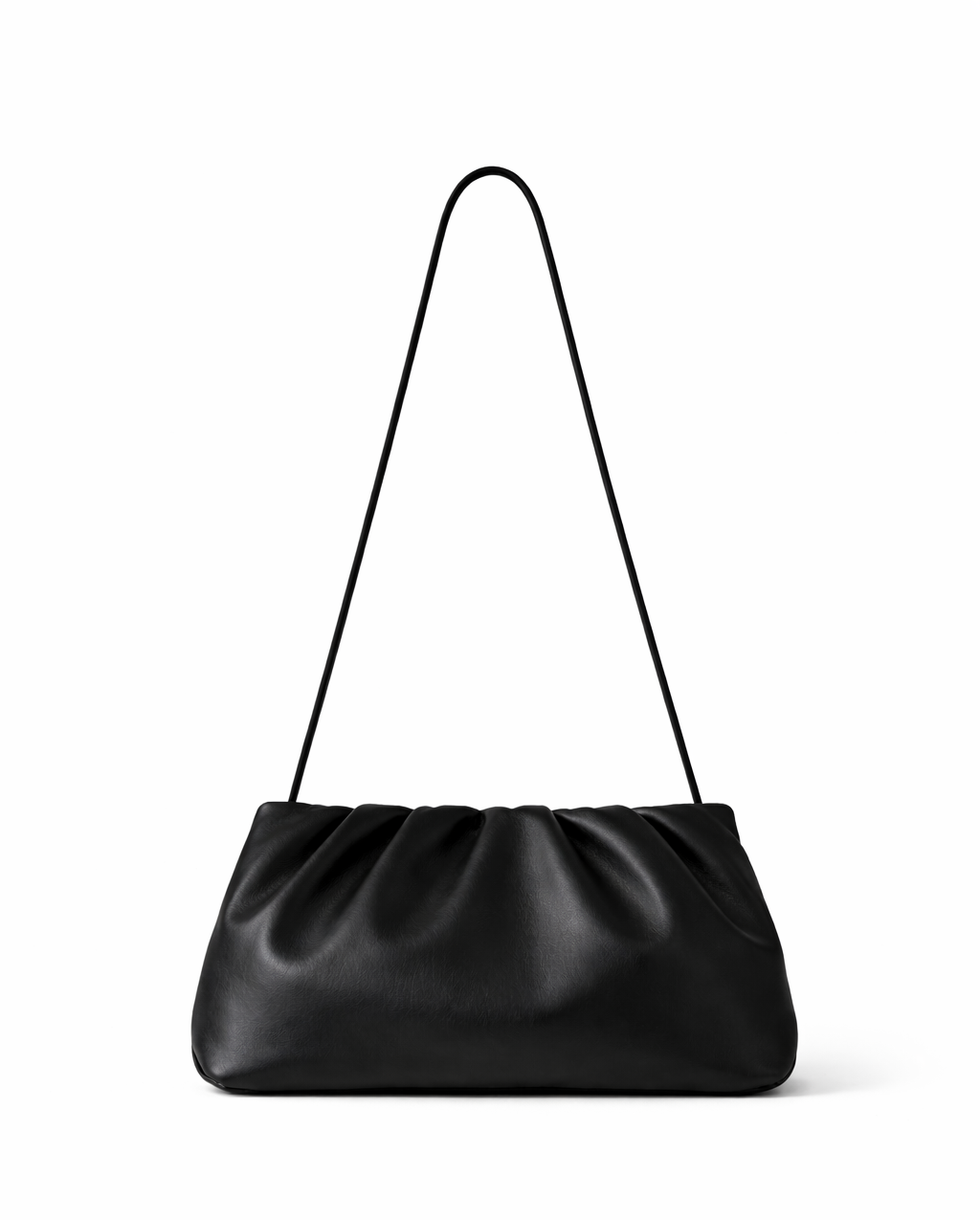 Alouette Lambskin Shoulder Bag Black by MOA - view 2