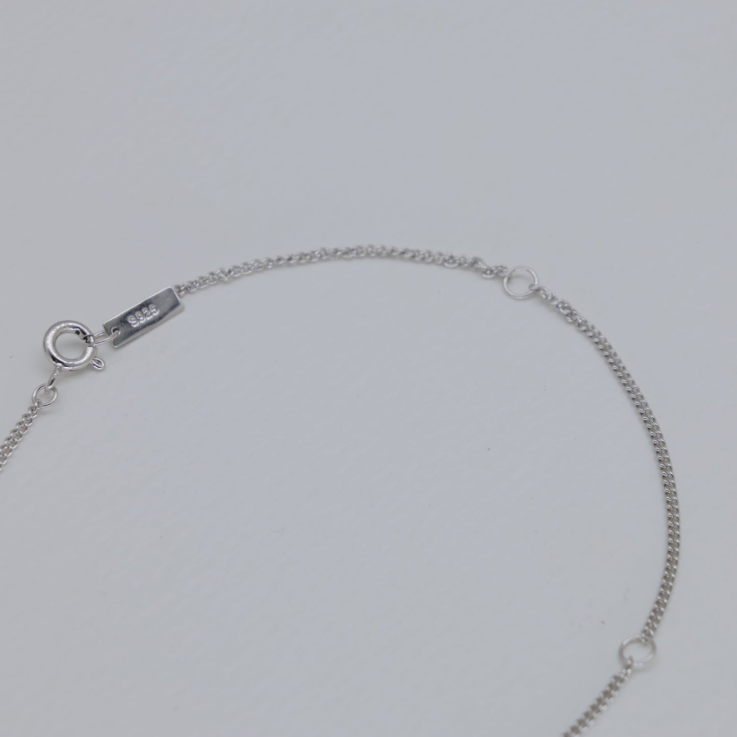 Amelia Sculpted Heart Necklace in 925 Sterling Silver by MOA - view 3