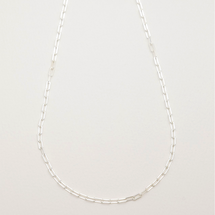 Anaelle Chain Necklace in 925 Sterling Silver by MOA - view 1