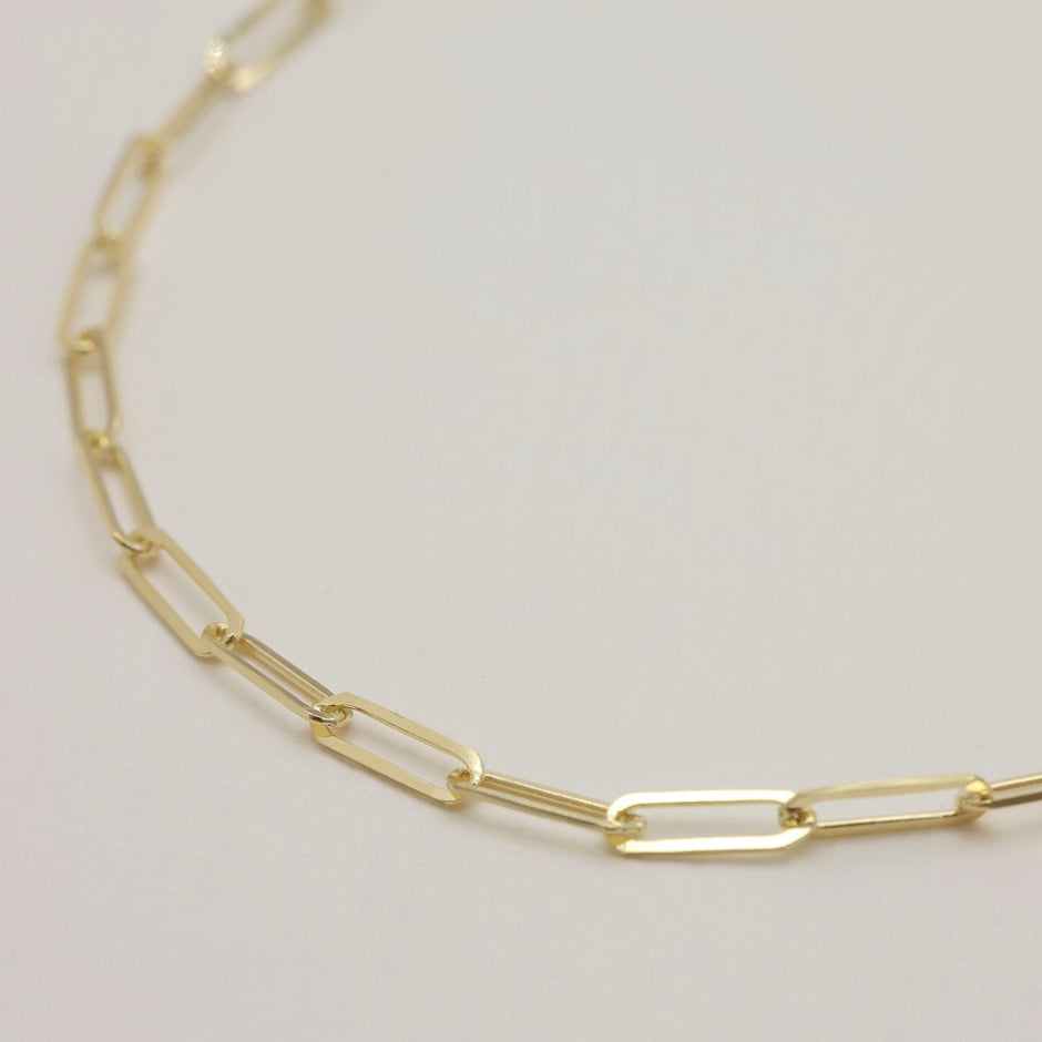 Anais Chain Necklace in 14K Gold by MOA - view 2