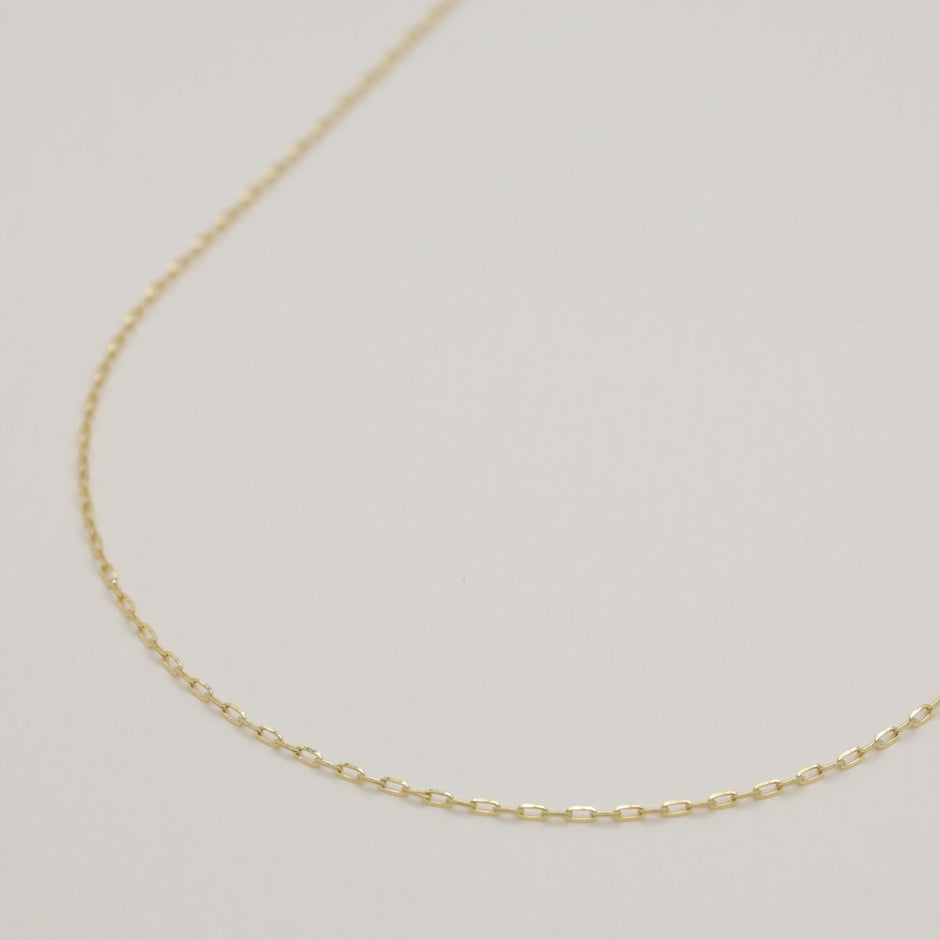 Aurelie Chain Necklace in 10K Gold by MOA - view 2