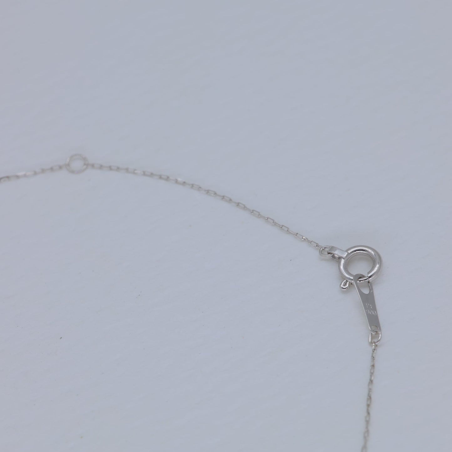 Aveline Tourmaline Pendant DIA Necklace in Platinum P900 by MOA - view 3