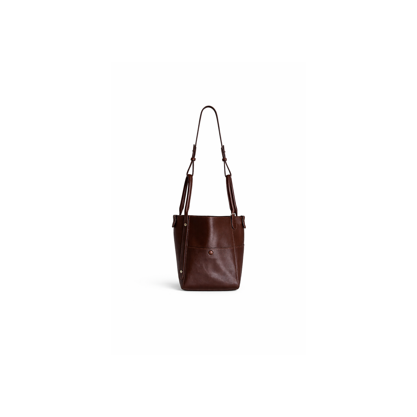 Bastien Vegetable-Tanned Leather Bag – Chocolate