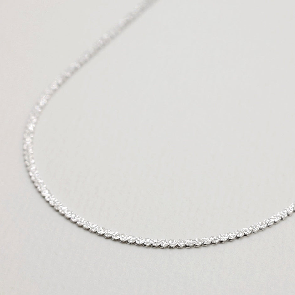 Clea Reversible Necklace in 925 Silver by MOA - view 2