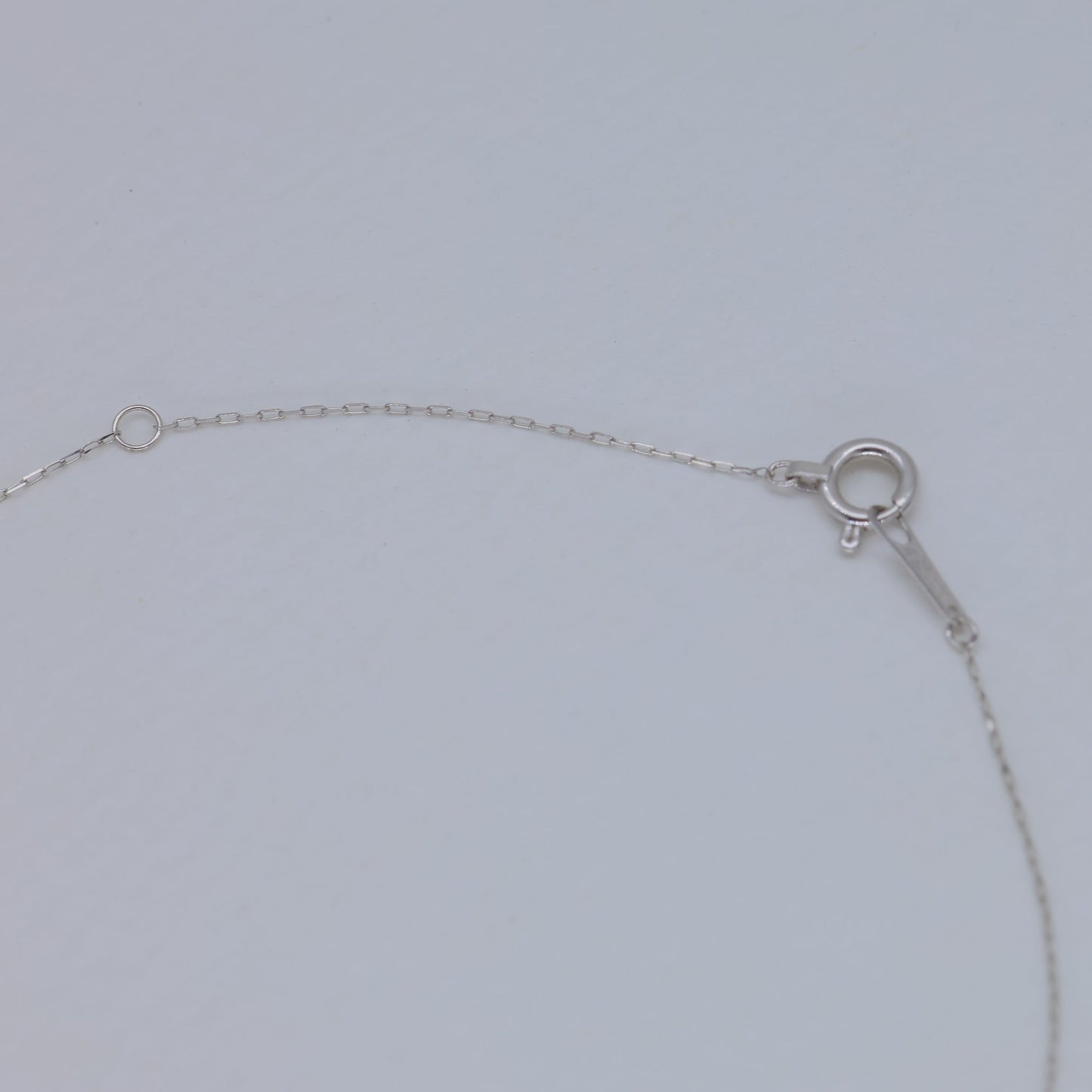 Elysia Morganite Pendant DIA Necklace in Platinum P900 by MOA - view 3