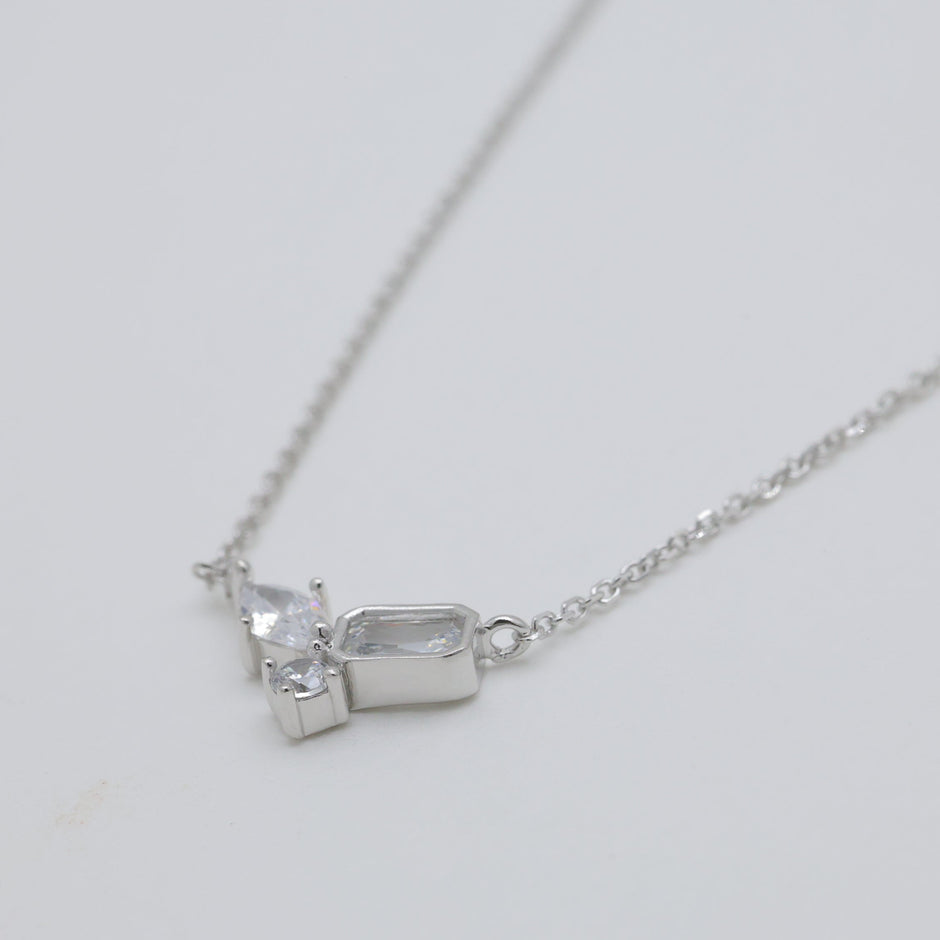 Emeline Necklace in 925 Sterling Silver by MOA - view 2