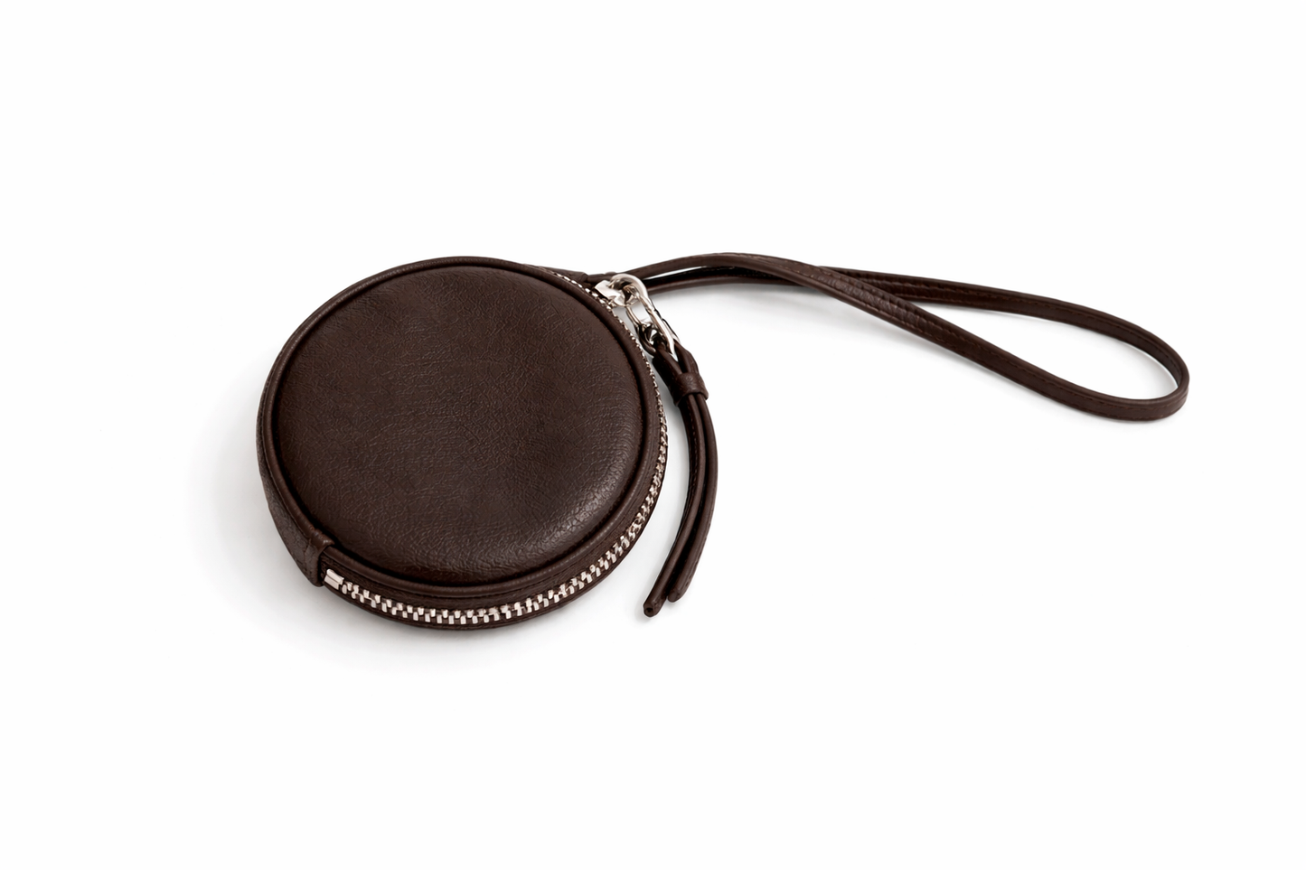 Emeric Leather Crescent Bag Coffee Brown by MOA - view 2