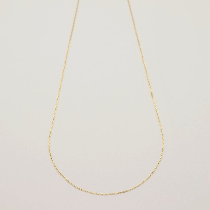 Emilie Adjustable Chain Necklace in 18K Gold by MOA - view 1