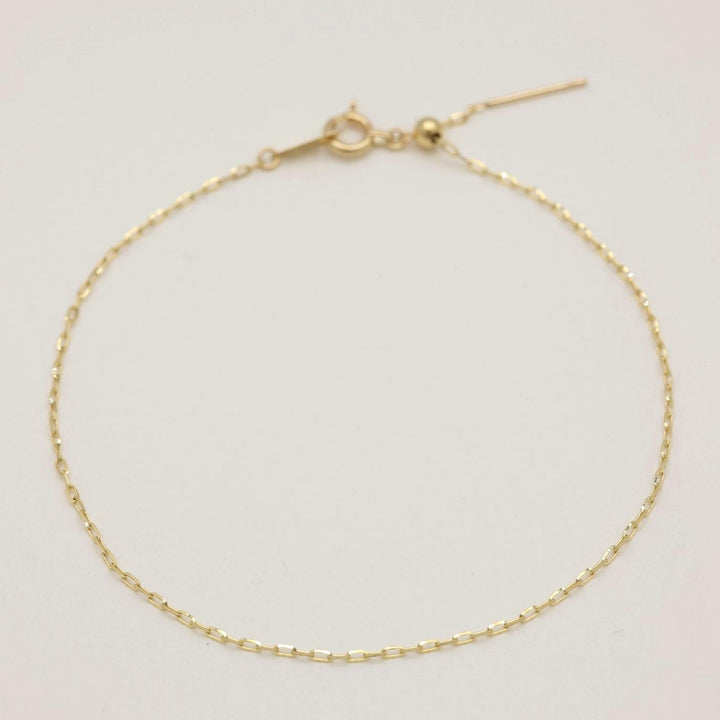 Emilienne Chain Bracelet in 10K Gold by MOA - view 1