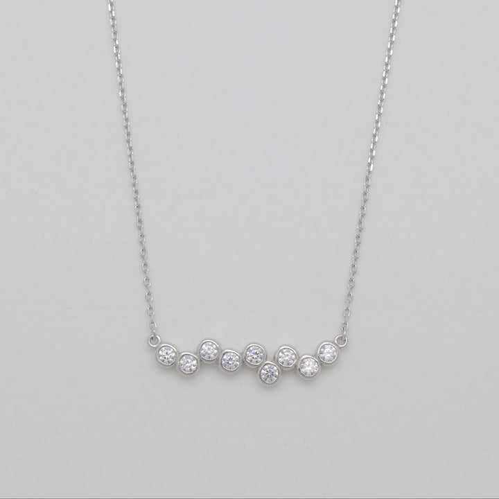 Emira Bar Necklace in 925 Sterling Silver by MOA - view 1
