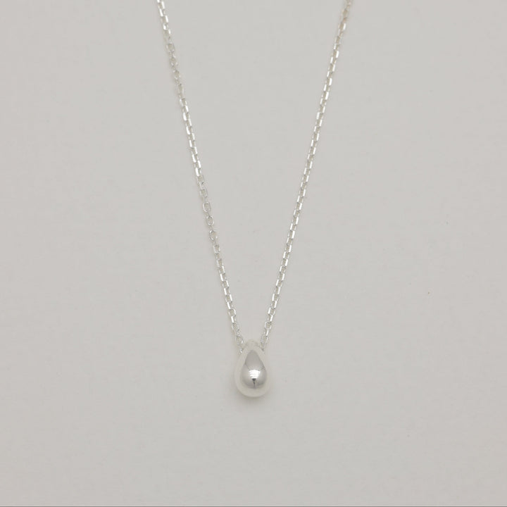 Evane Droplet Necklace in 925 Sterling Silver by MOA - view 1