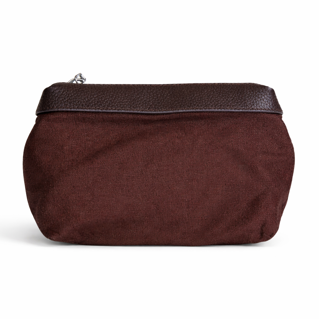 Evara Leather Scoop Bag Ebony by MOA - view 2