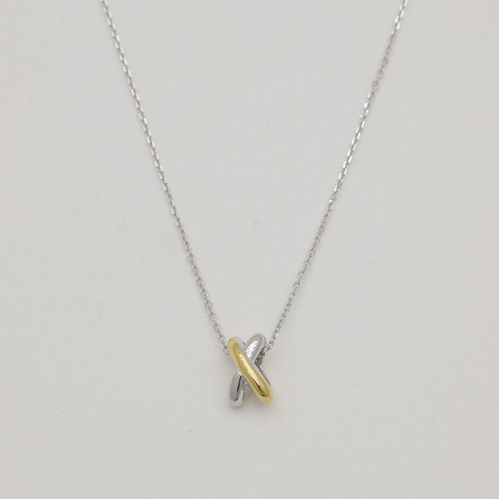 EZRA Silver Necklace by MOA - view 1