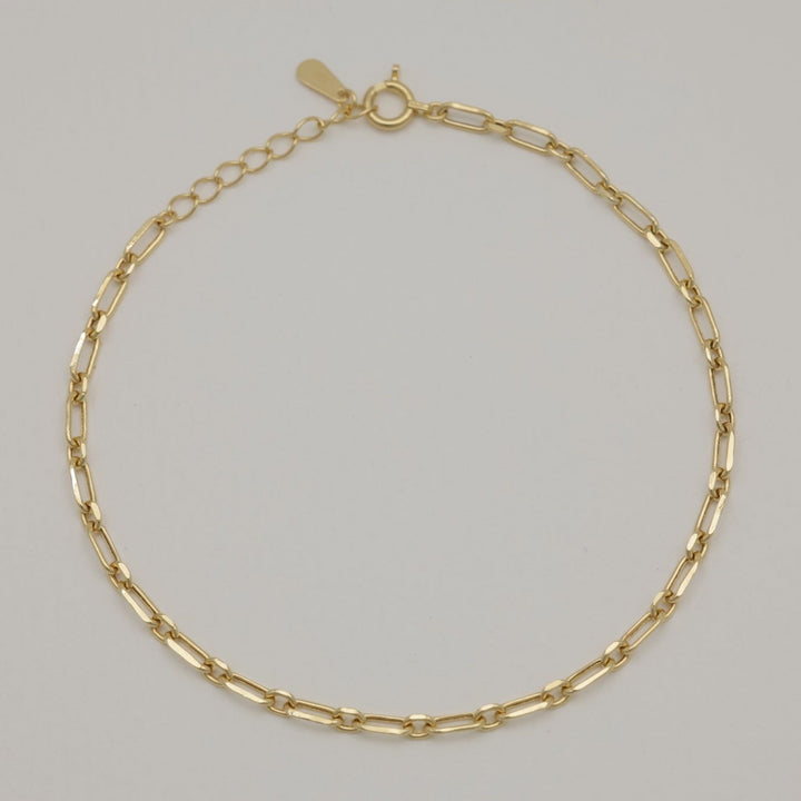Freja Chain Bracelet in 18K Gold by MOA - view 1
