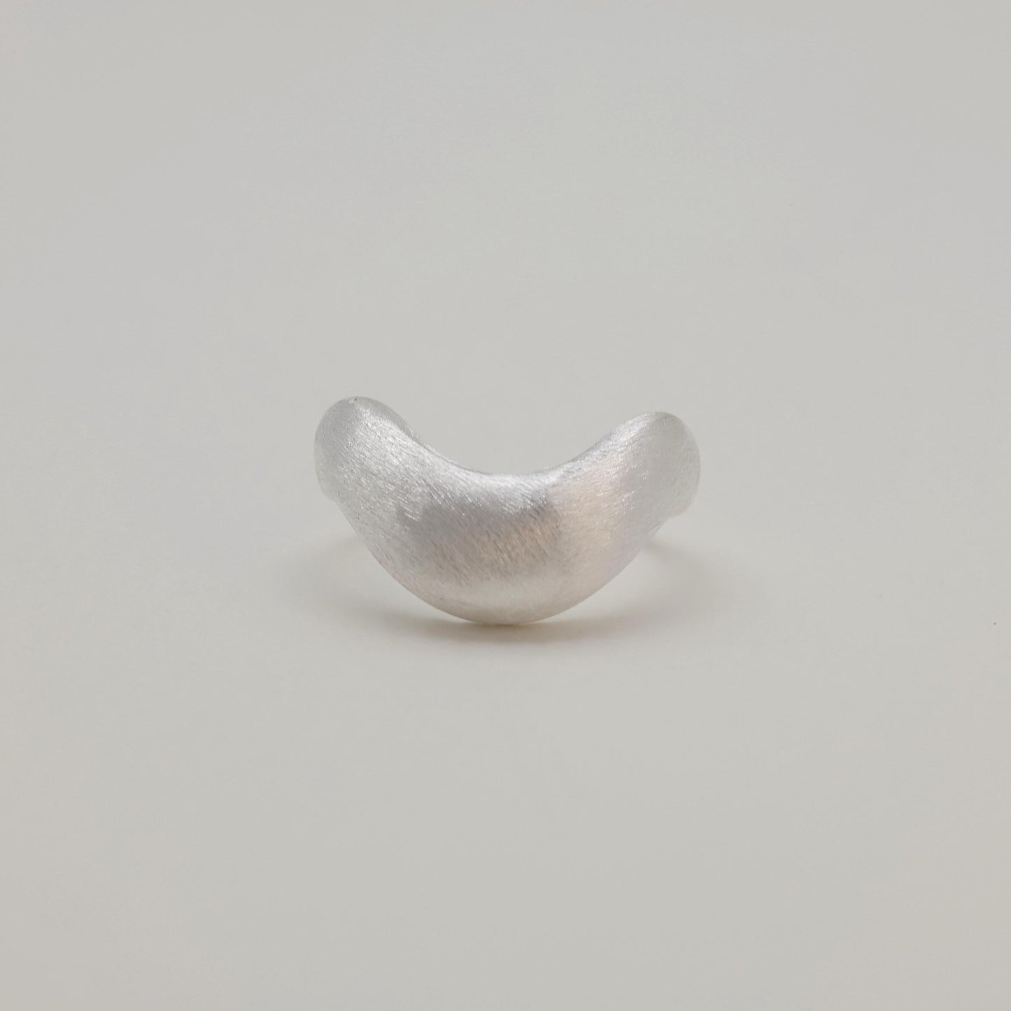 Isla Folded Band Ring 925 Sterling Silver by MOA - view 3