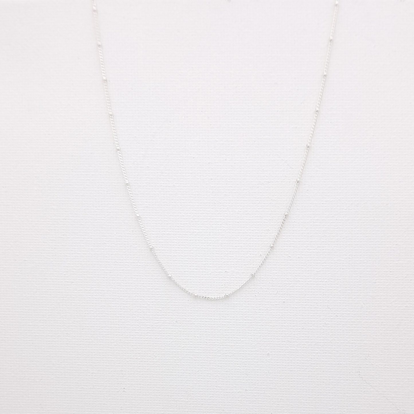 LEXIE Silver Necklace by MOA - view 1