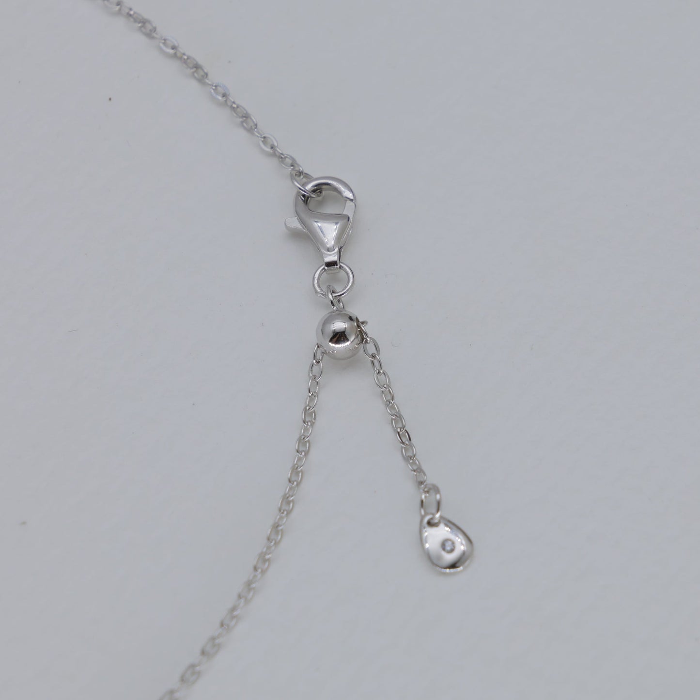 Lucienne Pave Heart Necklace by MOA - view 3