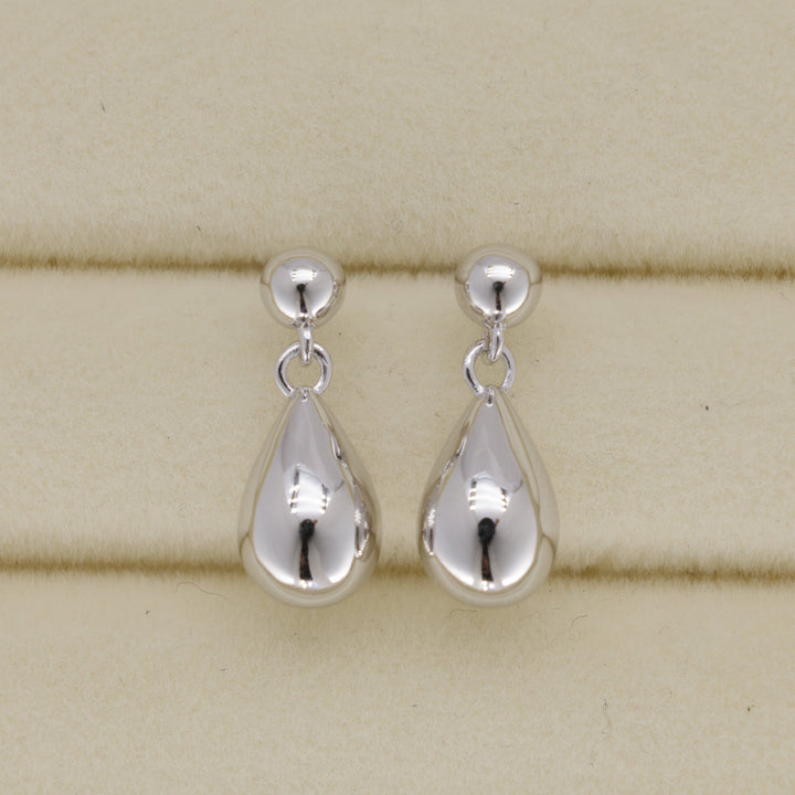 Mirelle Drop Stud Earrings in 925 Sterling Silver by MOA - view 1