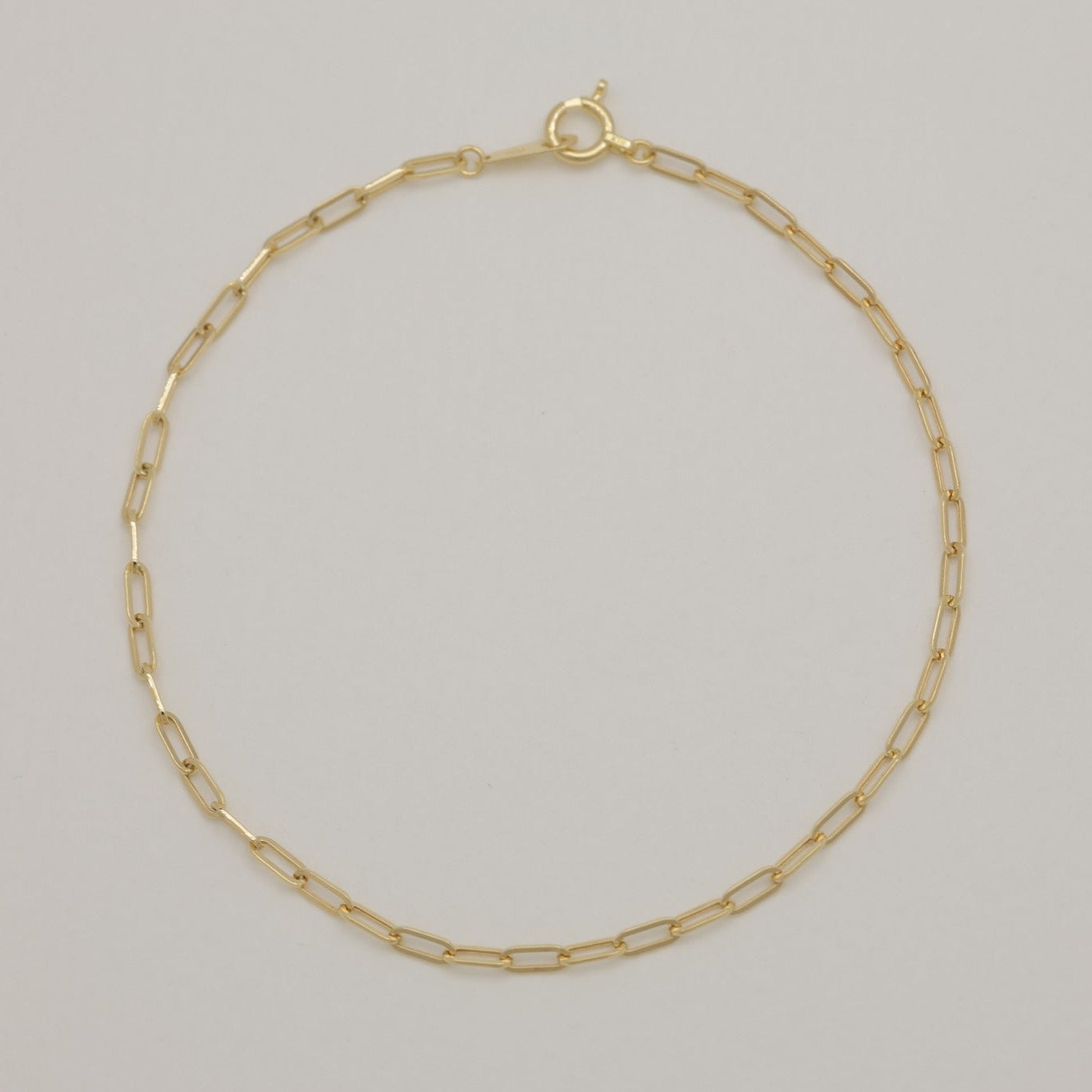 Detailed image of spring clasp and hallmark tag