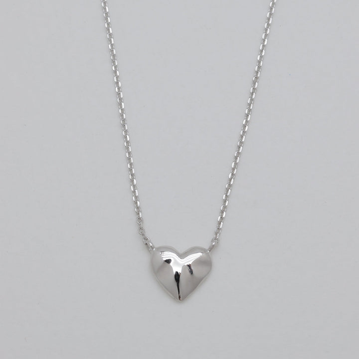 Paige Heart Necklace 925 Sterling Silver by MOA - view 1