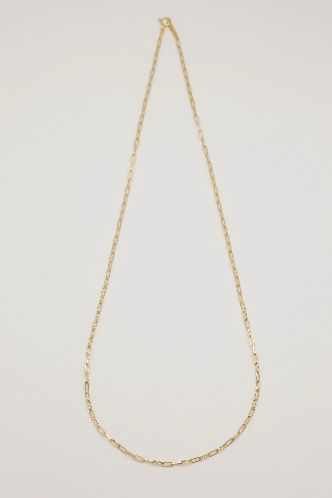 Renée Chain Necklace in 18K Gold