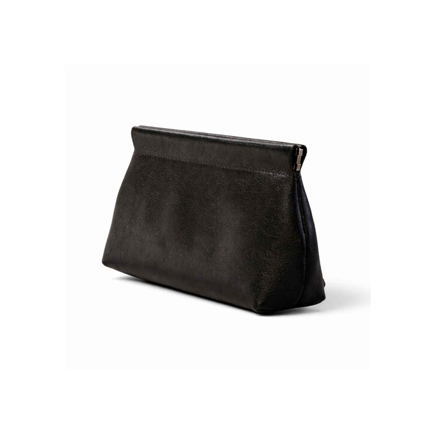 Sienne Leather Pouch in Black hover