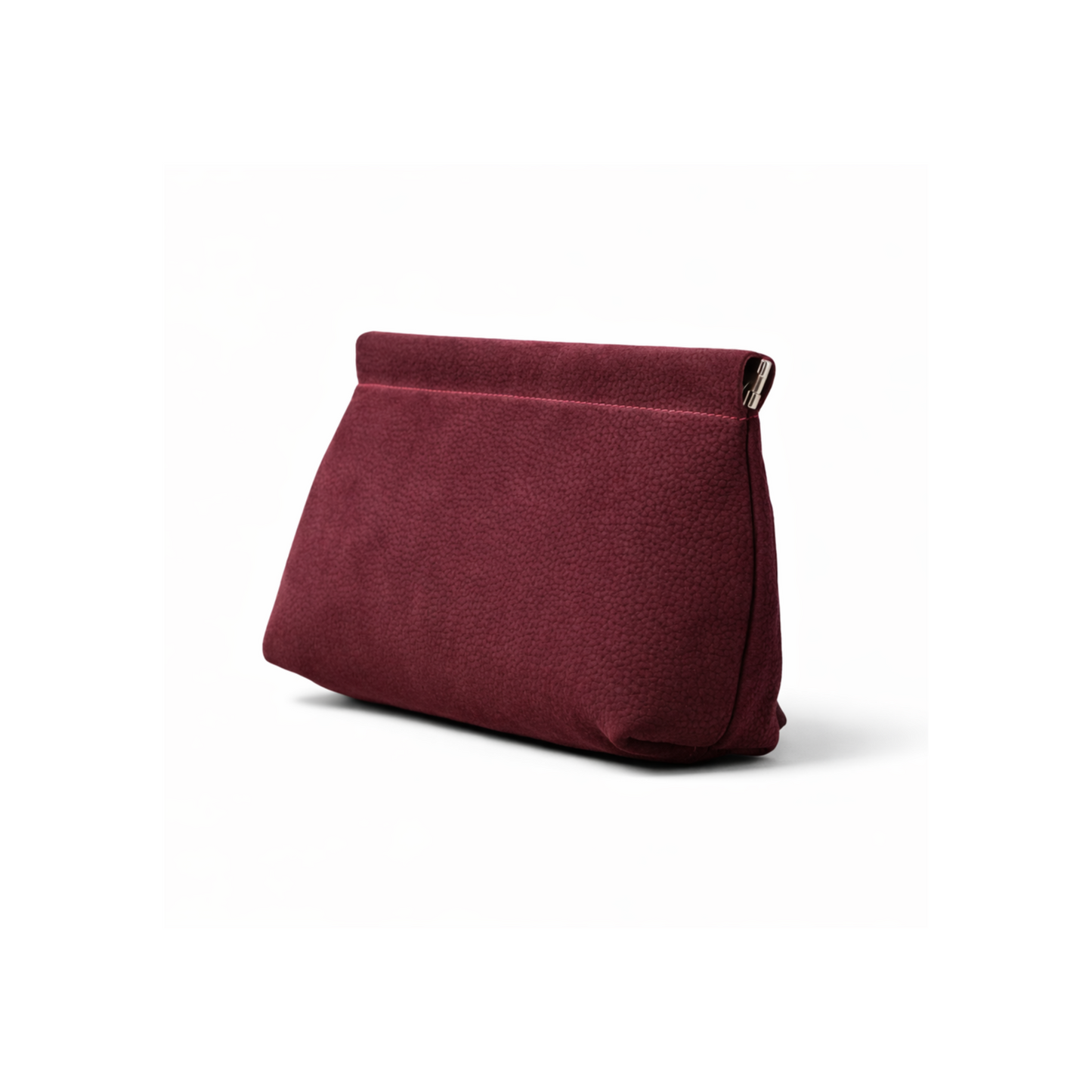 Sienne Suede Pouch – Burgundy hover