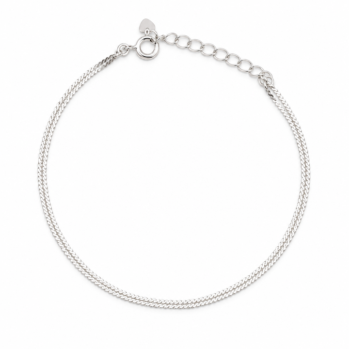 Simoni Chain Bracelet in 925 Silver by MOA - view 1