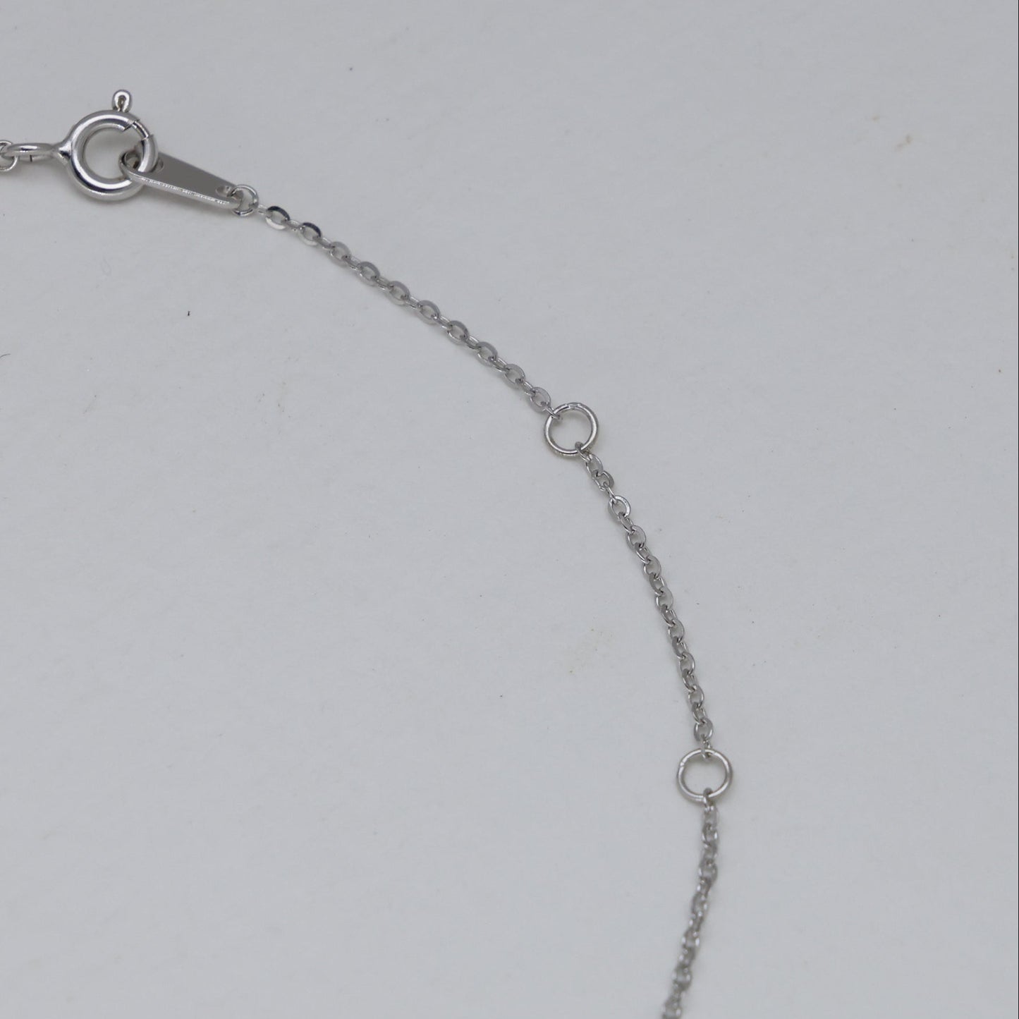 Soline Pave Bar Necklace in 925 Sterling Silver by MOA - view 3