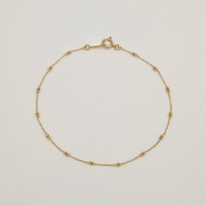 Téa Bead Chain Bracelet 10K Gold by MOA - view 1