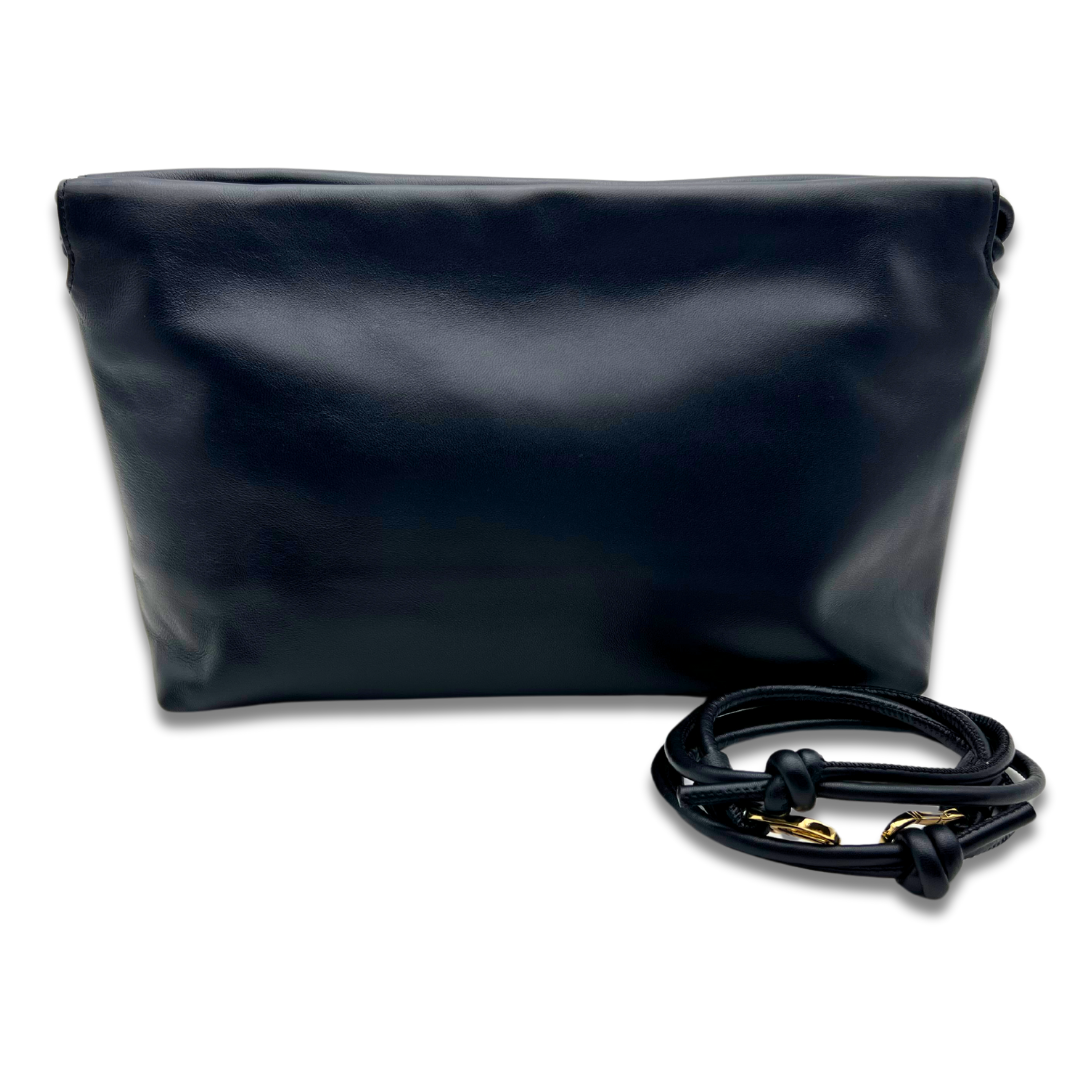 LESLIE Leather Bag - Black