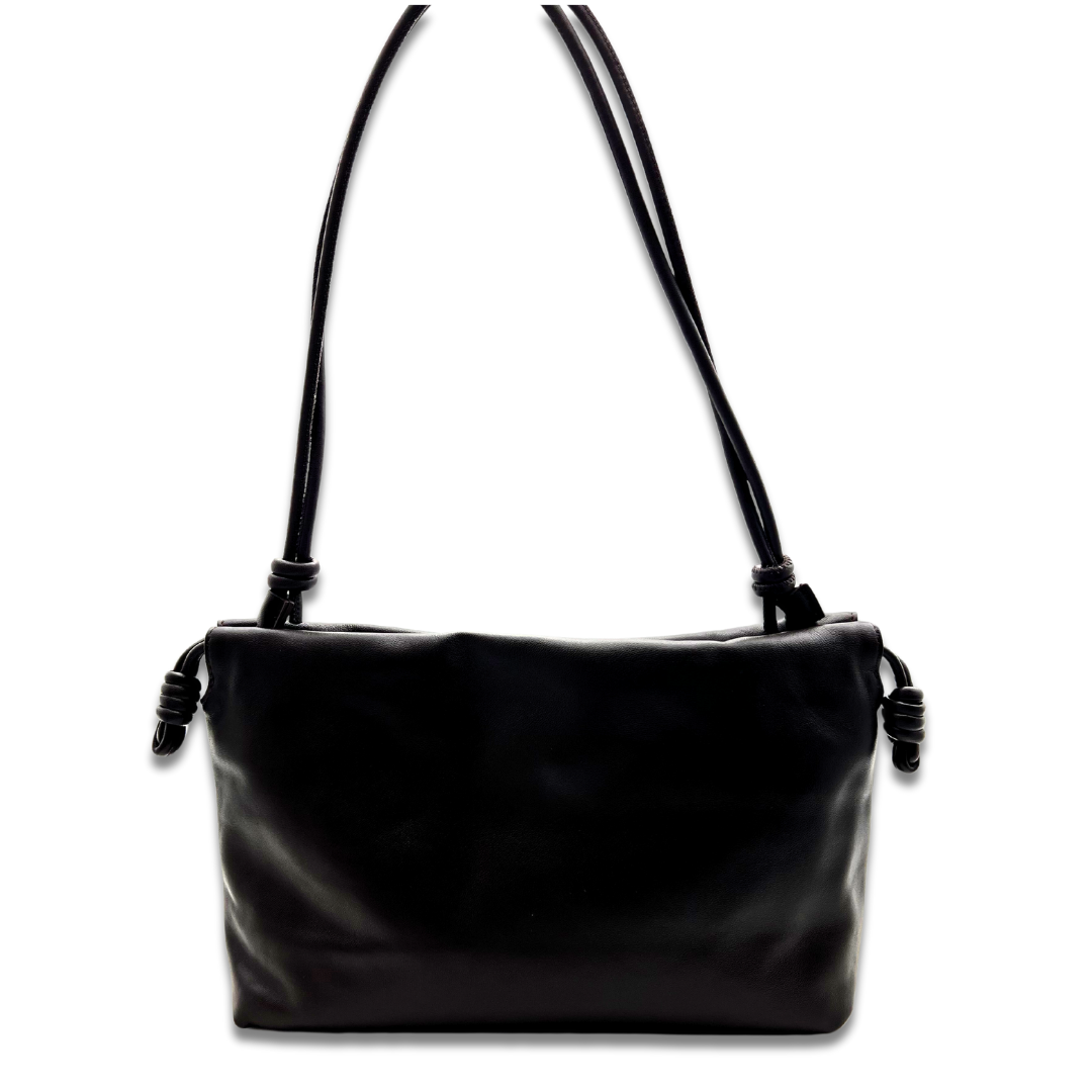 LESLIE Leather Bag - Black
