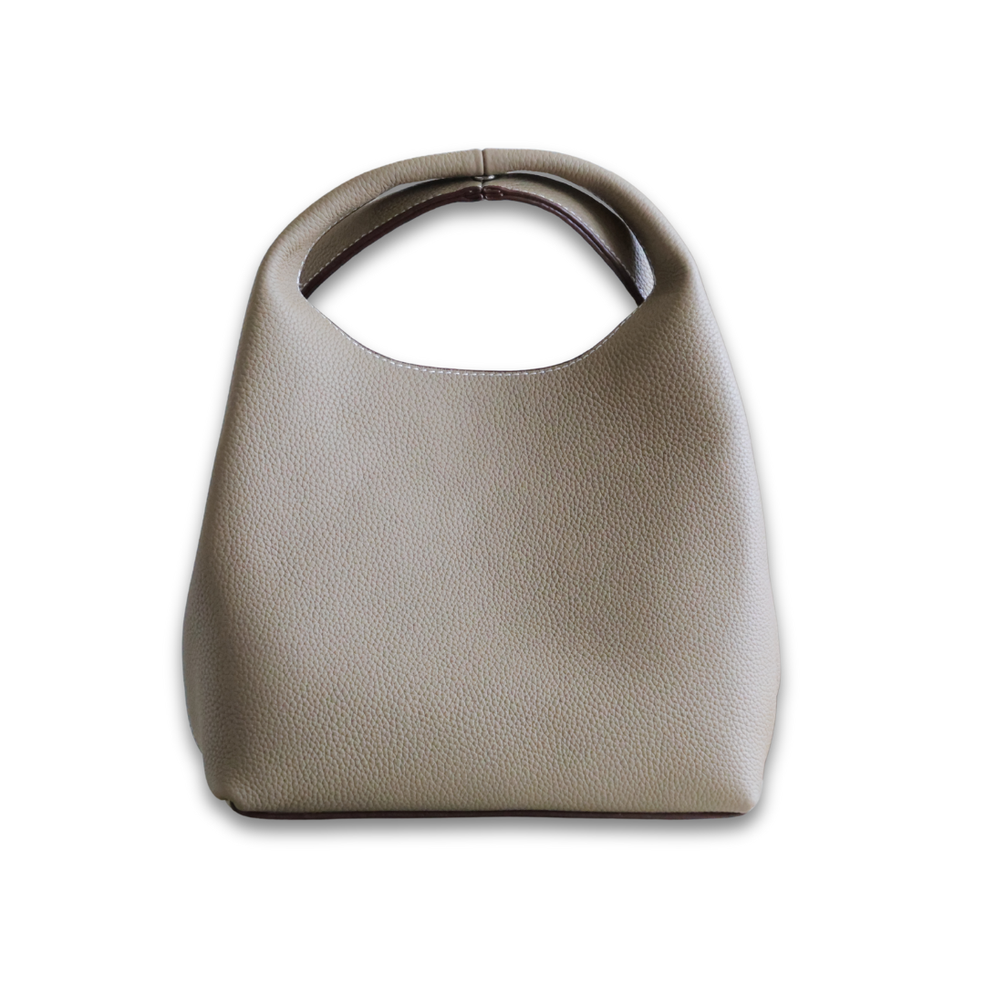 DANIELLE Leather bag - Gray