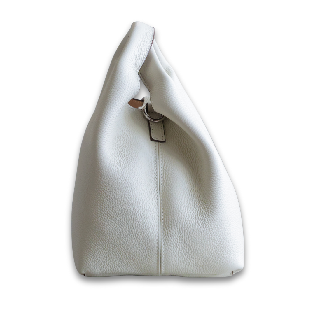 DANIELLE Leather bag - Cream