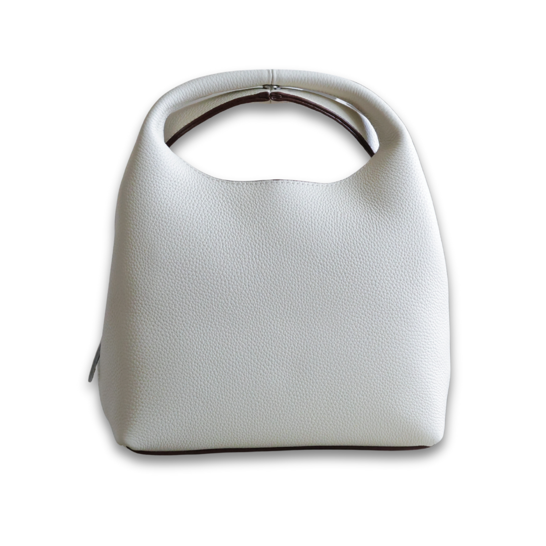 DANIELLE Leather bag - Cream