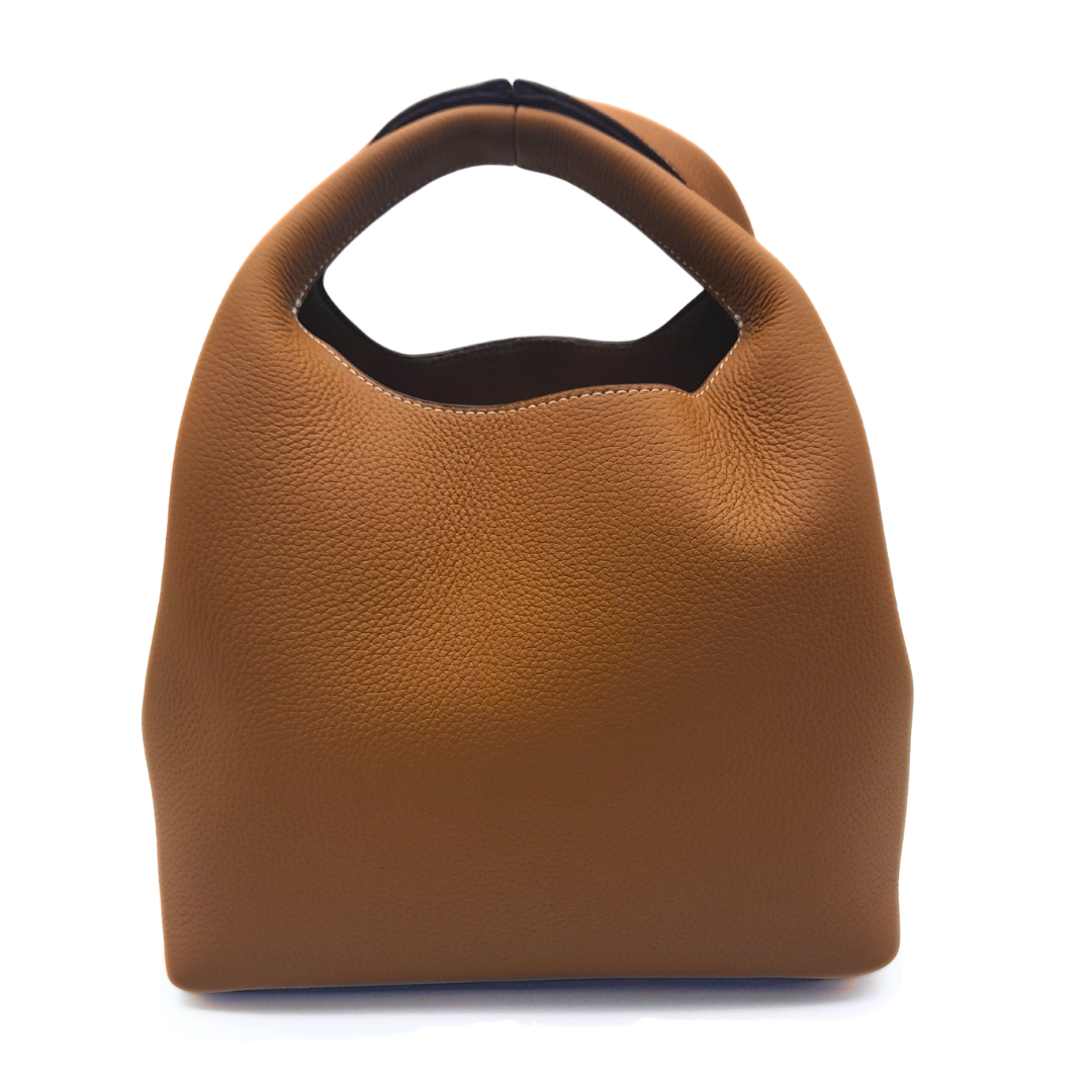 DANIELLE Leather bag - Tan