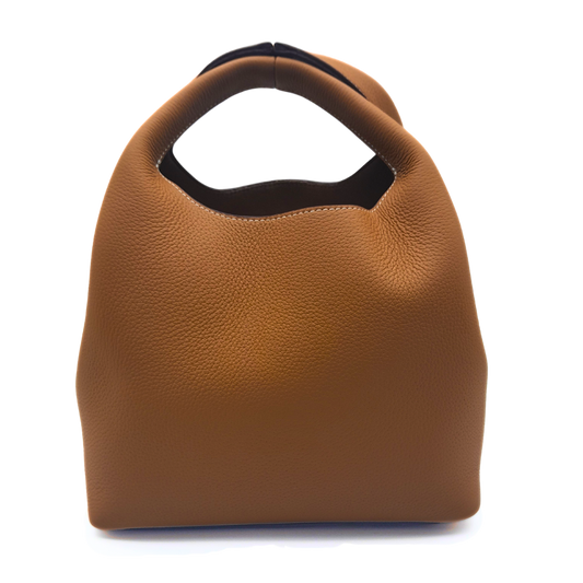 DANIELLE Leather bag - Tan