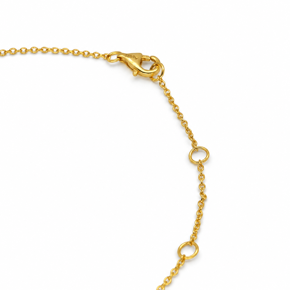 Évariste Coin Pendant Necklace in 24K Gold Over 925 Silver by MOA - view 4