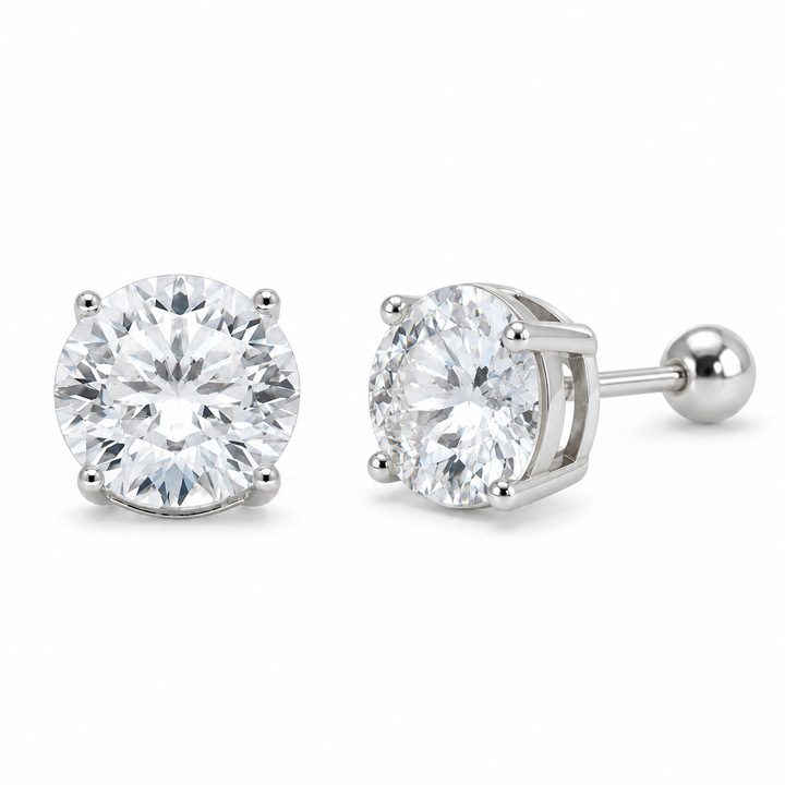 Elara Classic Stud Earrings front