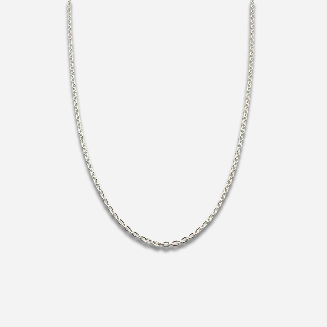 ADALYNE Silver Necklace by MOA - view 1