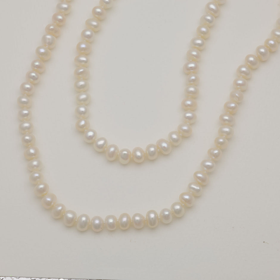 Adele Grand Pearl Necklace by MOA - view 2