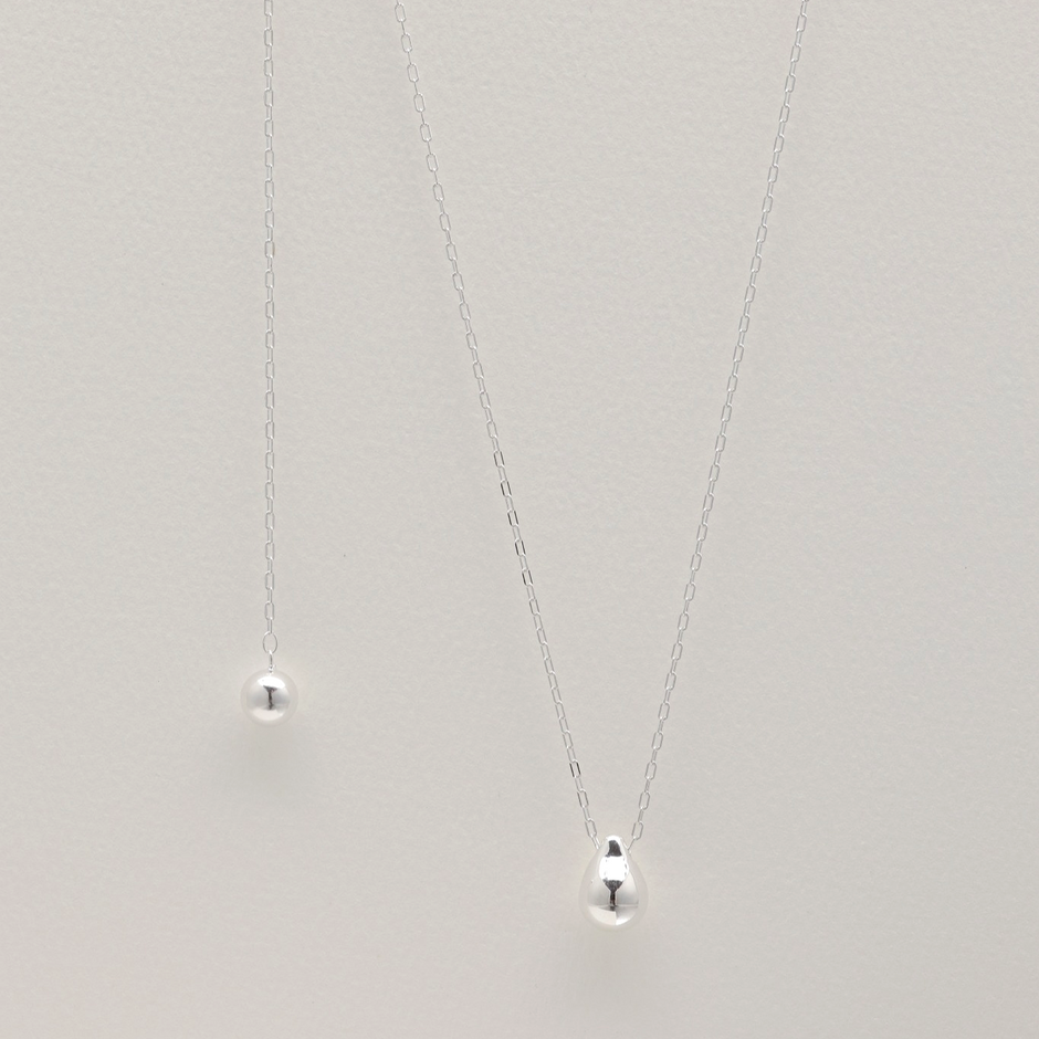 ADRIEL Silver Necklace by MOA - view 2