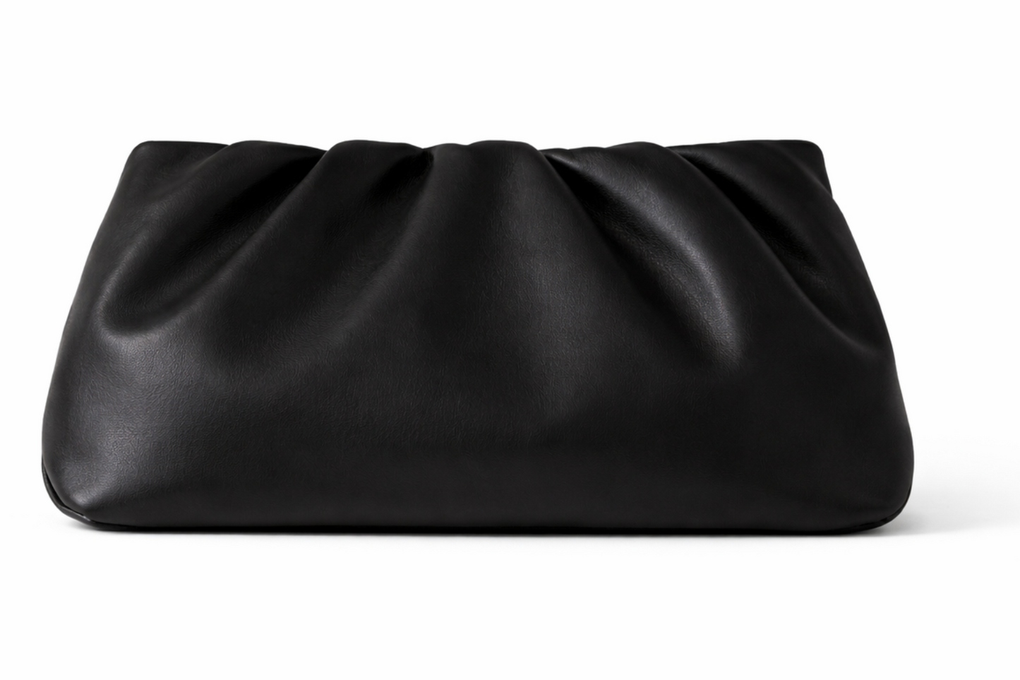 Alouette Lambskin Shoulder Bag in Black