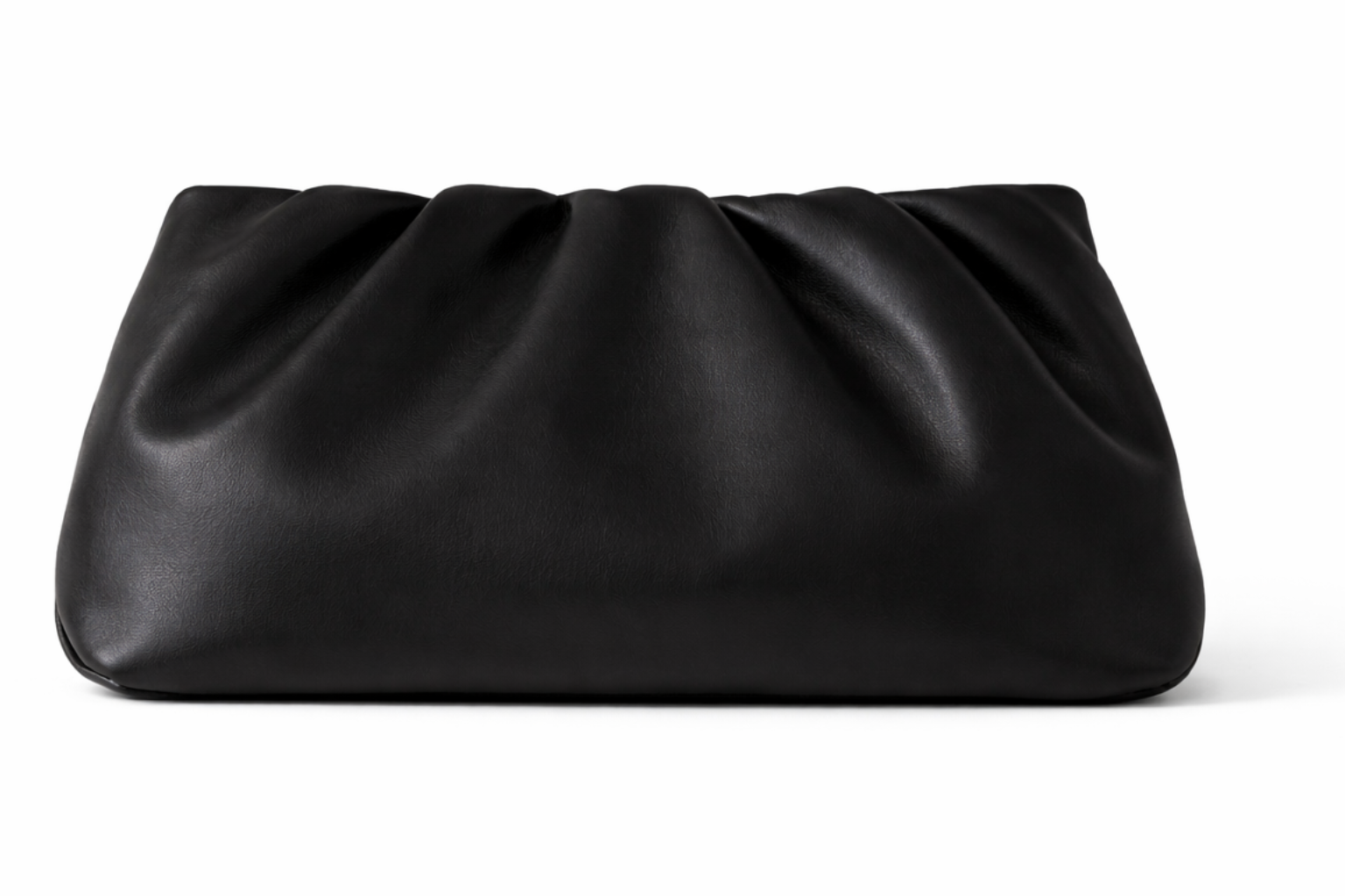 Alouette Lambskin Shoulder Bag in Black
