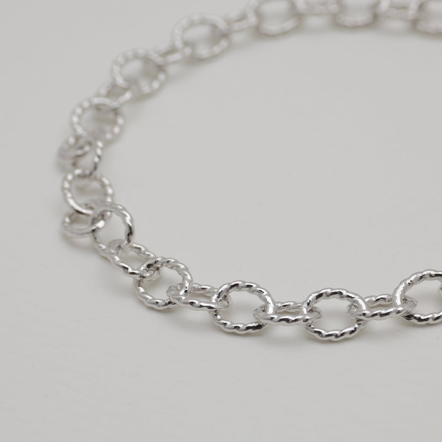 Amandine Chain Bracelet in 925 Sterling Silver by MOA - view 2