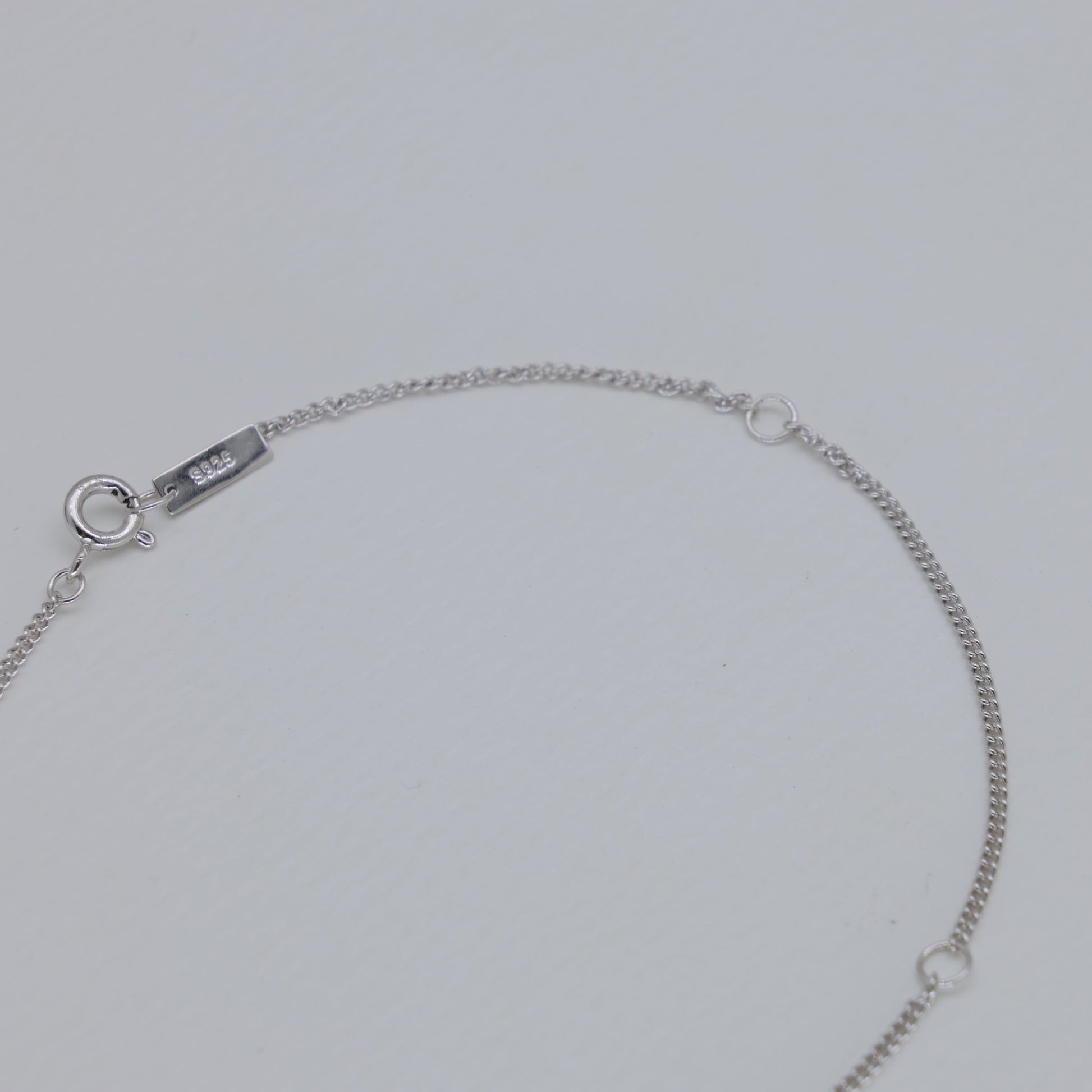 Amelia Sculpted Heart Necklace in 925 Sterling Silver by MOA - view 3
