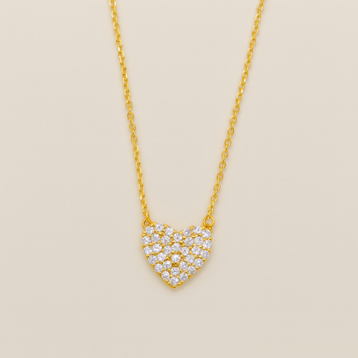 Ameliane Pendant Necklace in Gold Vermeil by MOA - view 1