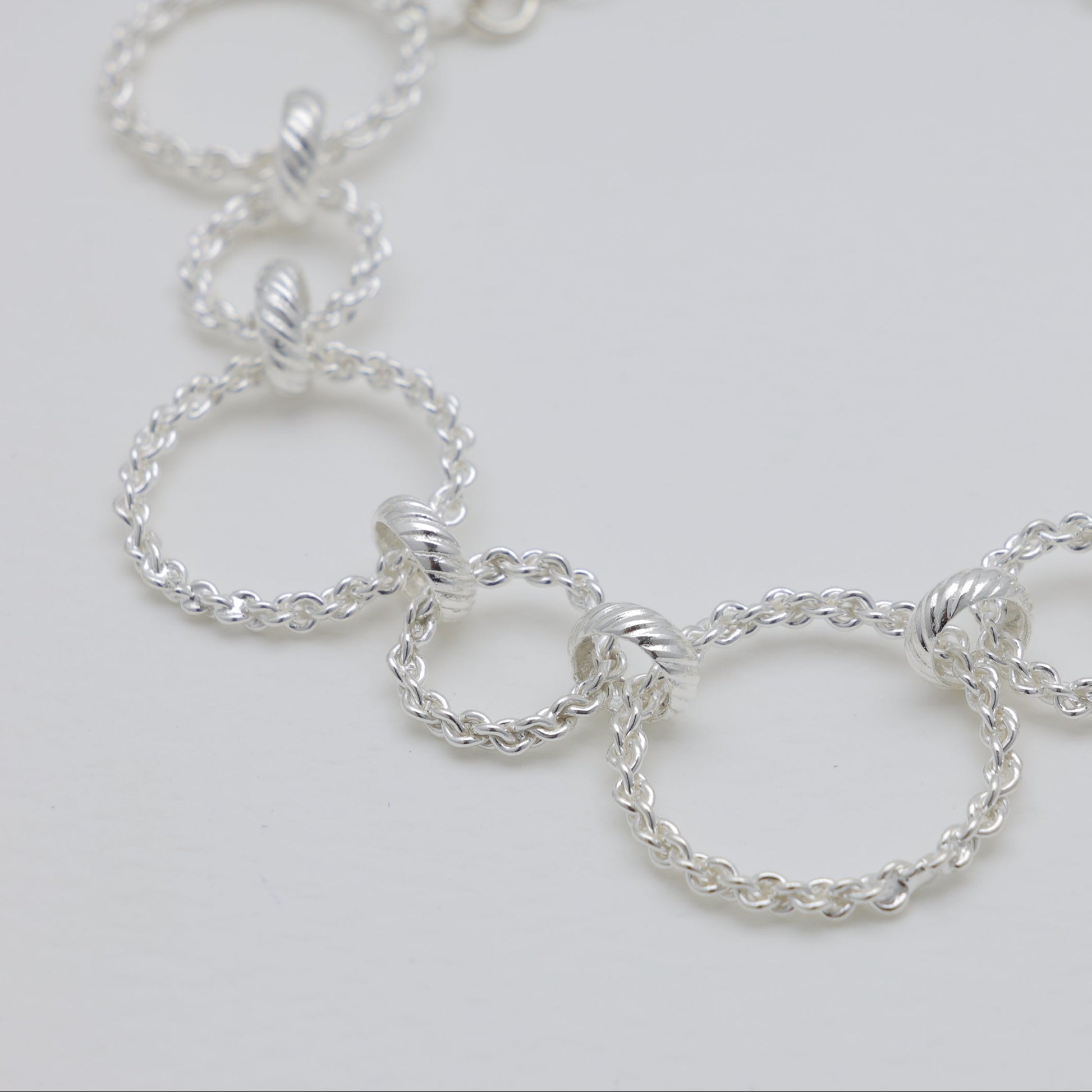 Ariette Link Bracelet in 925 Sterling Silver by MOA - view 2
