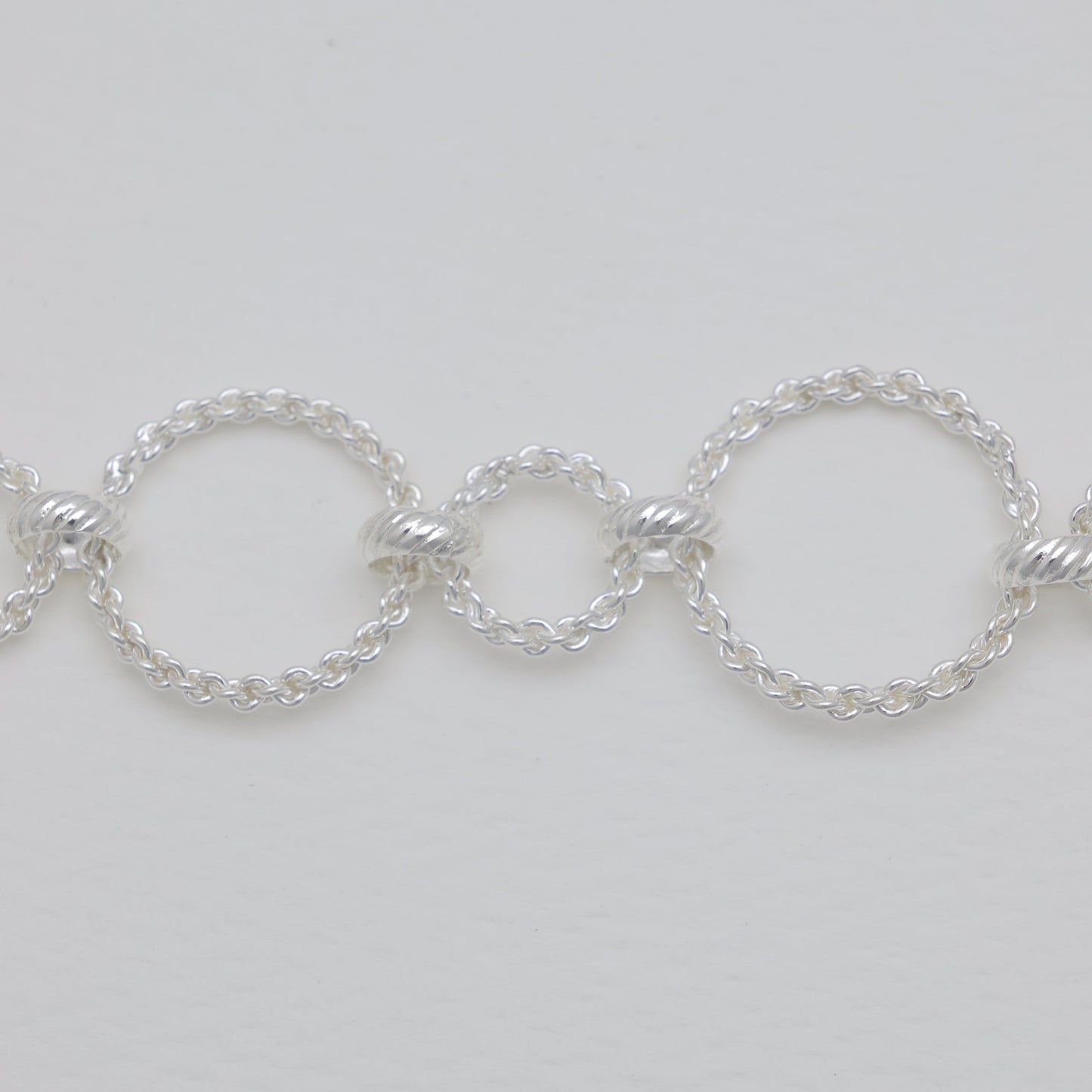 Ariette Link Bracelet in 925 Sterling Silver by MOA - view 3